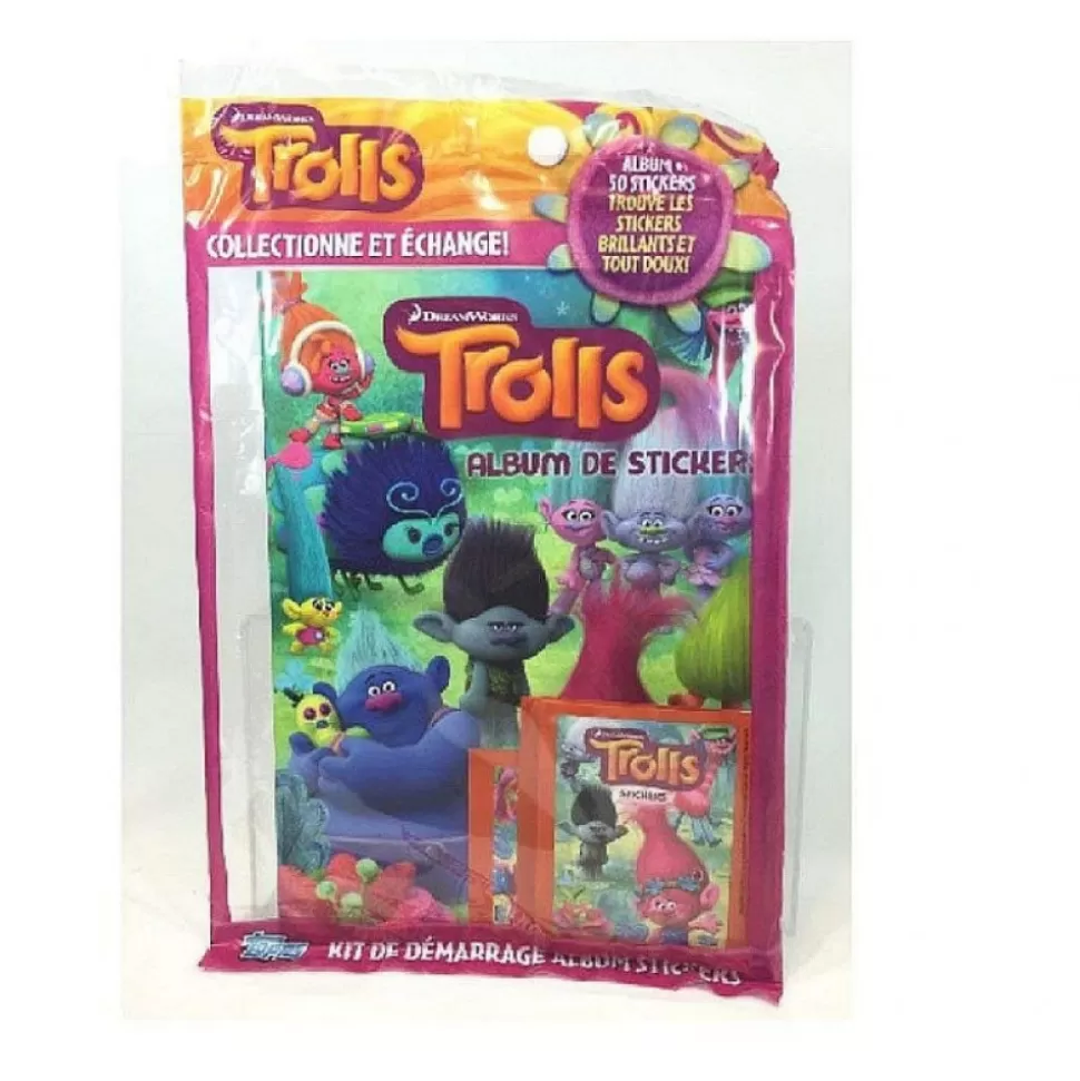 Best Sale Album Geant Avec 50 Stickers Trolls Autres Licences