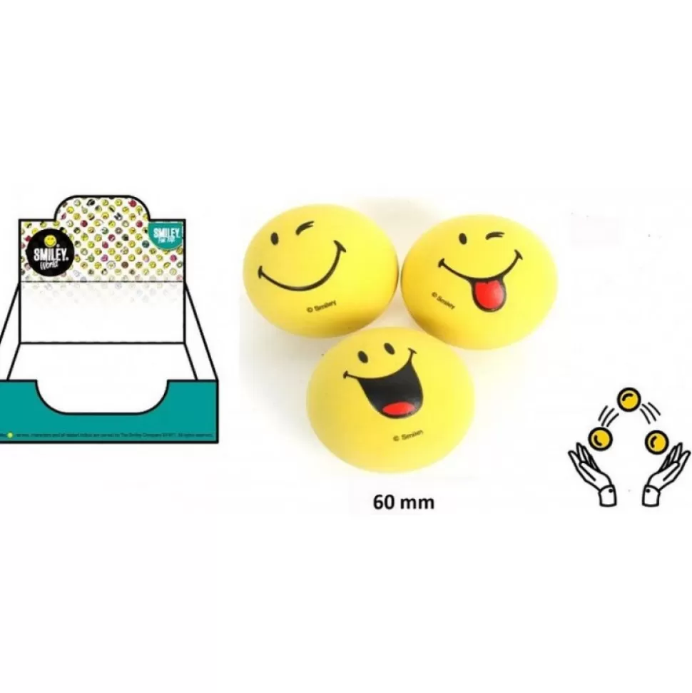 Cheap Balle Jongler Smiley 6 Cm Smiley