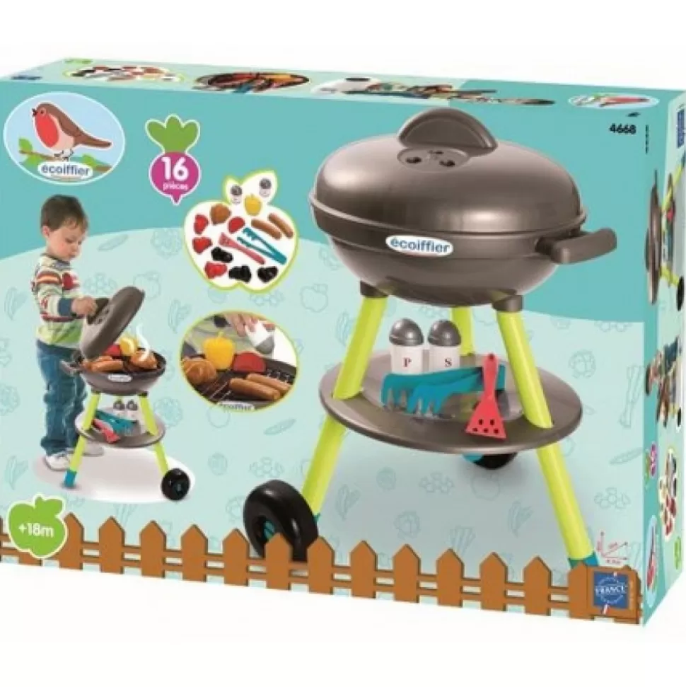 Best Sale Barbecue Charbon 46Cm Ecoiffier Jouets Et Jeux Éducatifs