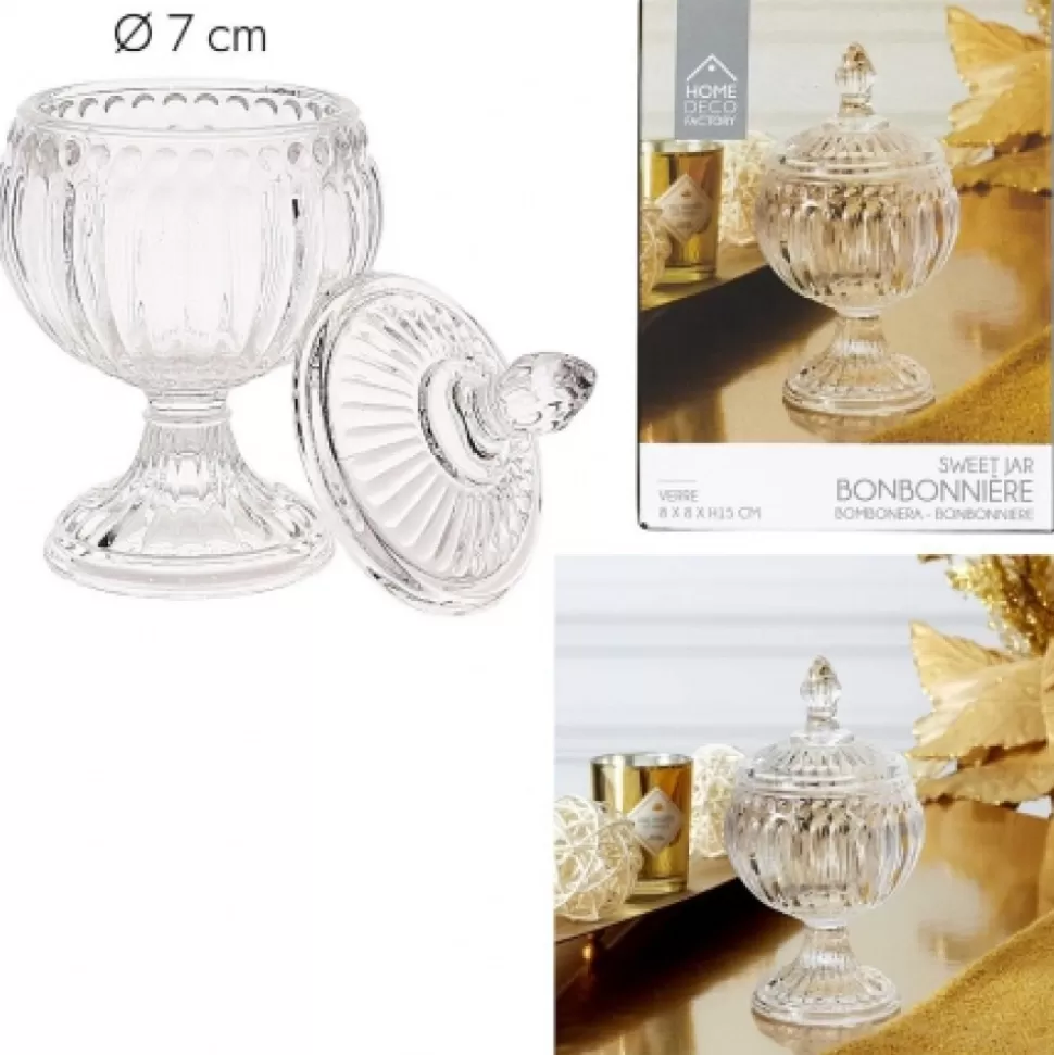 Online Bonbonniere Ronde Sur Pied H15 Cm Déco-Cado