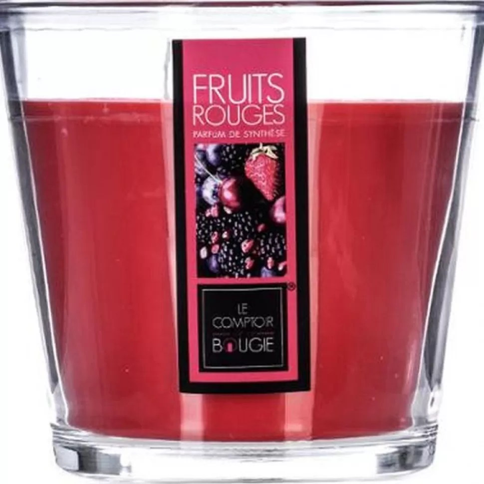 New Bougie Evase 500G Fruit Rouge Déco-Cado