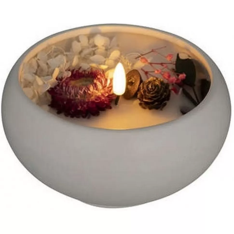 Sale Bougie Led Flora Déco Déco-Cado