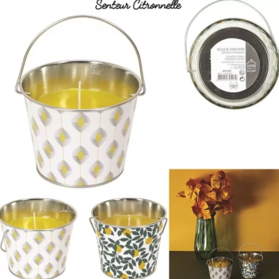 Discount Bougie Parfumee Citronnelle Déco-Cado