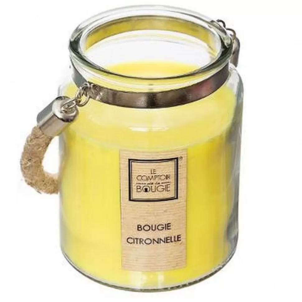 Sale Bougie Parfumee Citronnelle 500 Gr Déco-Cado