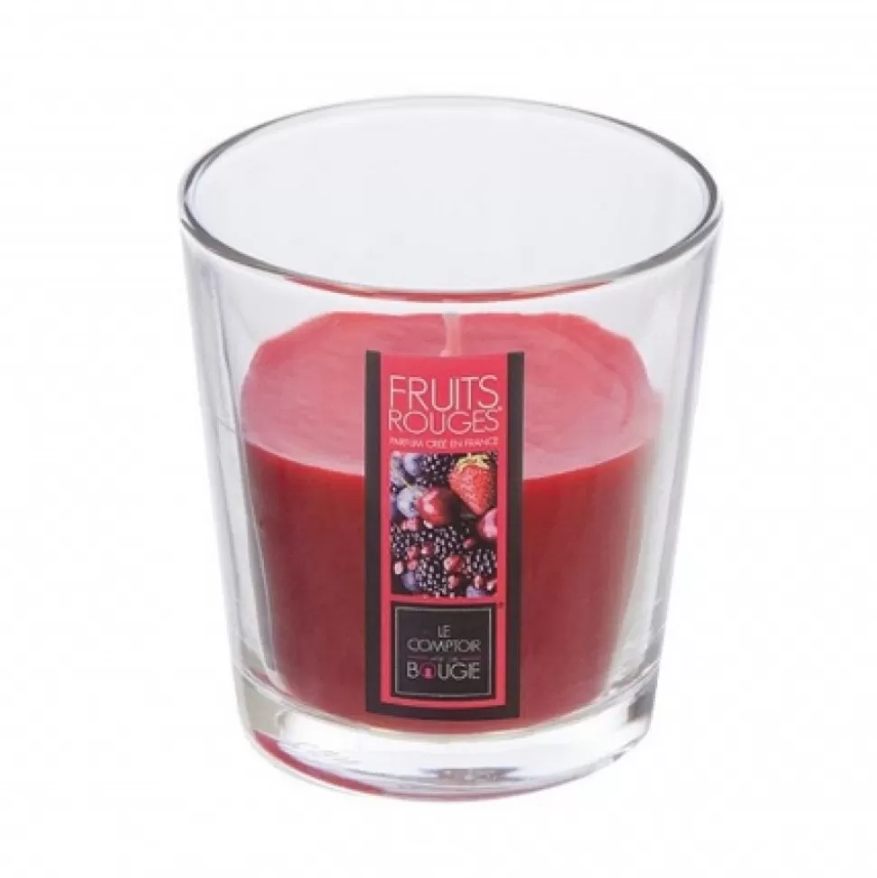 Best Sale Bougie Parfumee Fruit Rouge Rouge 90 Gr Déco-Cado