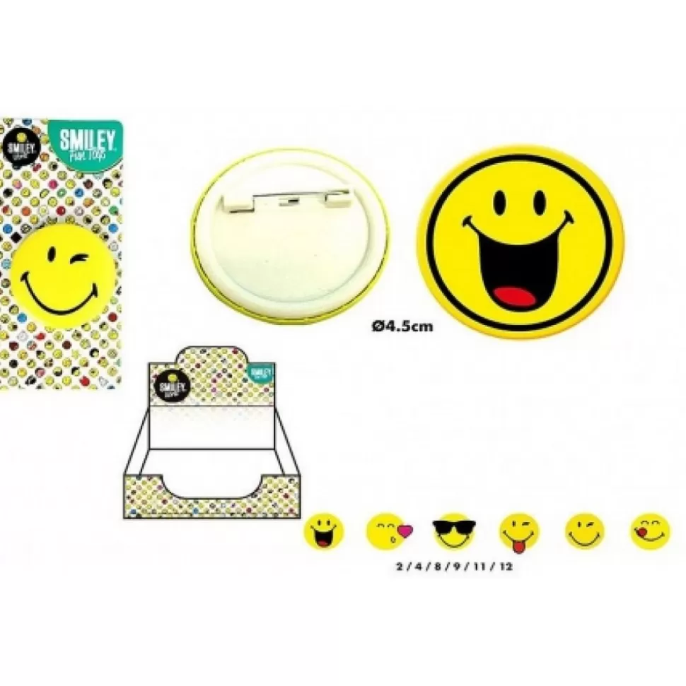 Cheap Broche Smiley 4.5 Cm Smiley