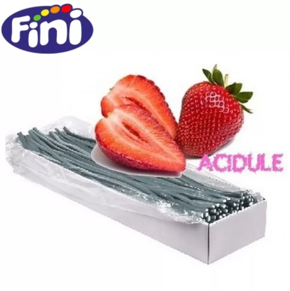 New Cables Reglisse Americain Acide Fraise 70 Cm Marque Fini Bonbons, Sucettes, R Glisses Am Ricains....