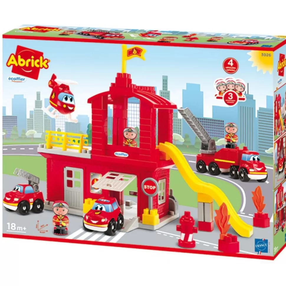 Best Caserne De Pompiers Abrick Ecoiffier Jouets Et Jeux Éducatifs