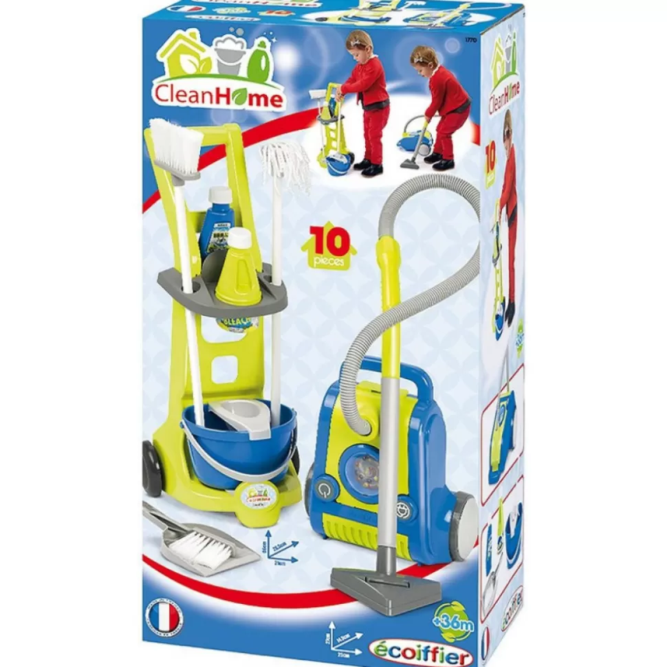 New Chariot Menage + Aspirateur Jouets Et Jeux Éducatifs