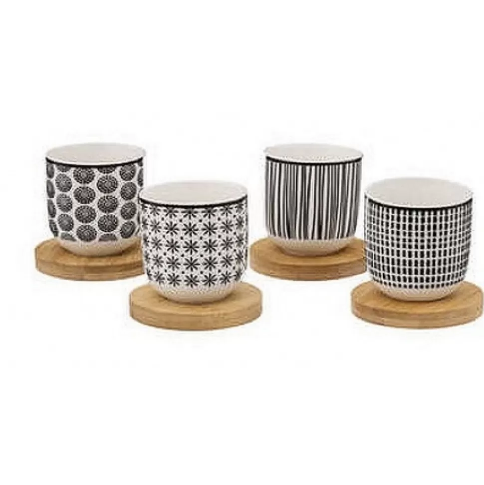 Flash Sale Coffret 4 Tasses Bohemia 10 Cl Déco-Cado