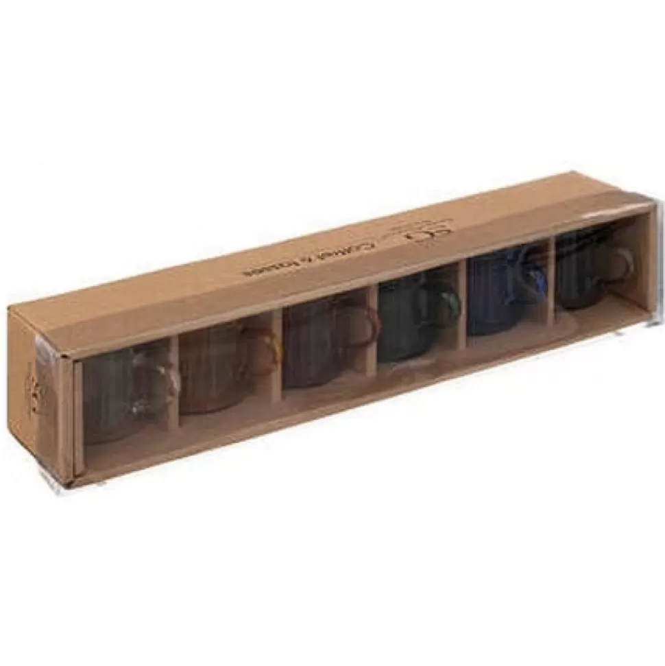 Outlet Coffret 6 Tasses Mia Colore 10 Cl Déco-Cado