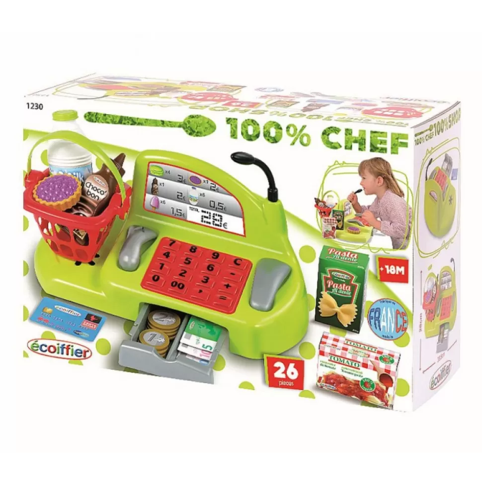 Shop Coffret Caisse Enregistreuse Ecoiffier Jouets Et Jeux Éducatifs