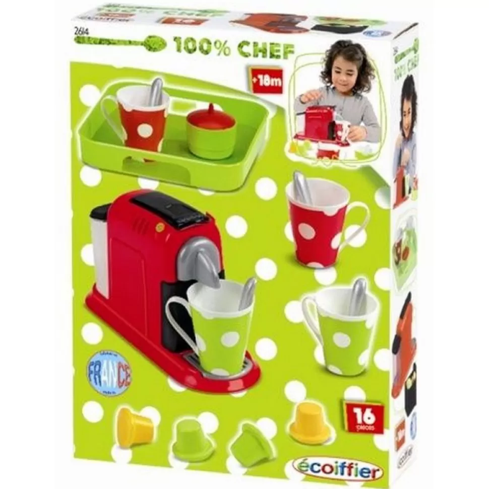 Best Coffret Machine Expresso Ecoiffier Jouets Et Jeux Éducatifs