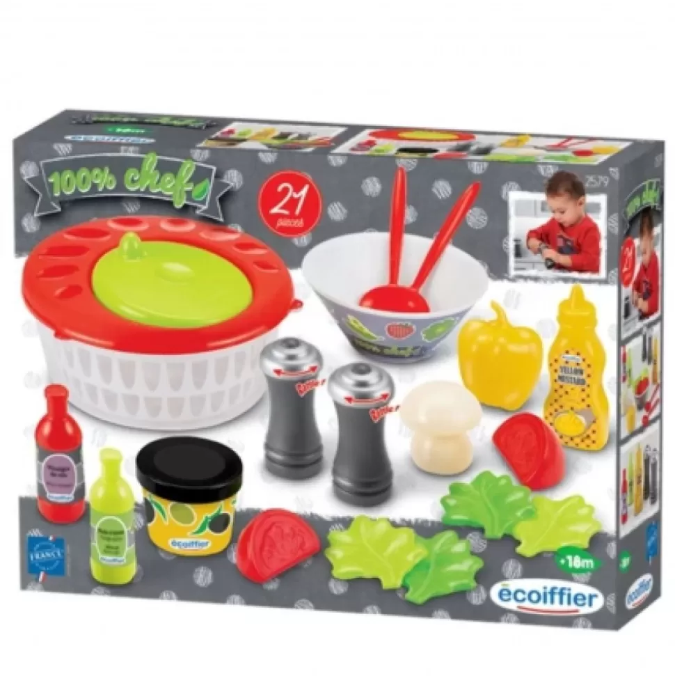 Hot Coffret Salade Ecoiffier Jouets Et Jeux Éducatifs