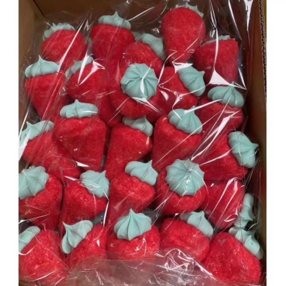 Hot Fraise Meringue Gm 60 Gr Bonbons, Sucettes, R Glisses Am Ricains....