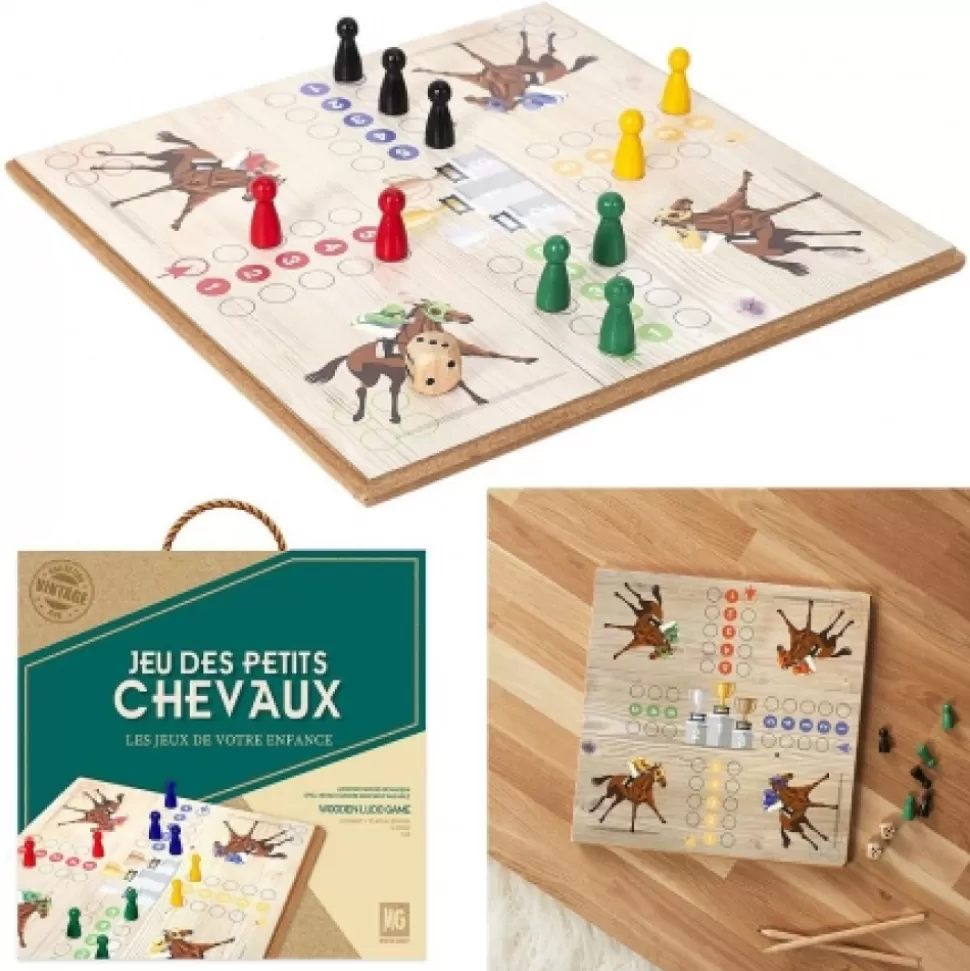 Sale Jeu Des Petits Chevaux En Bois Jouets Et Jeux En Bois