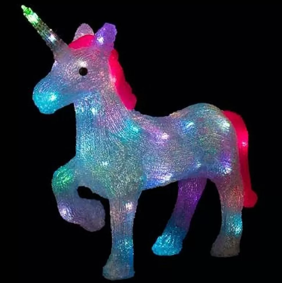 Sale Licorne 40 Led 40 Cm Lumineuse Accessoires Et Décorations De Noël