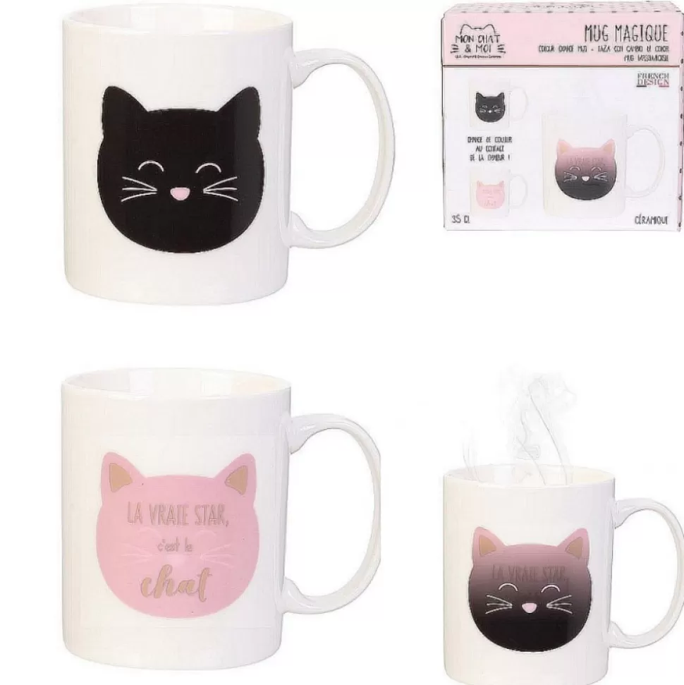 Clearance Mug Thermique Chat 35 Cl Déco-Cado