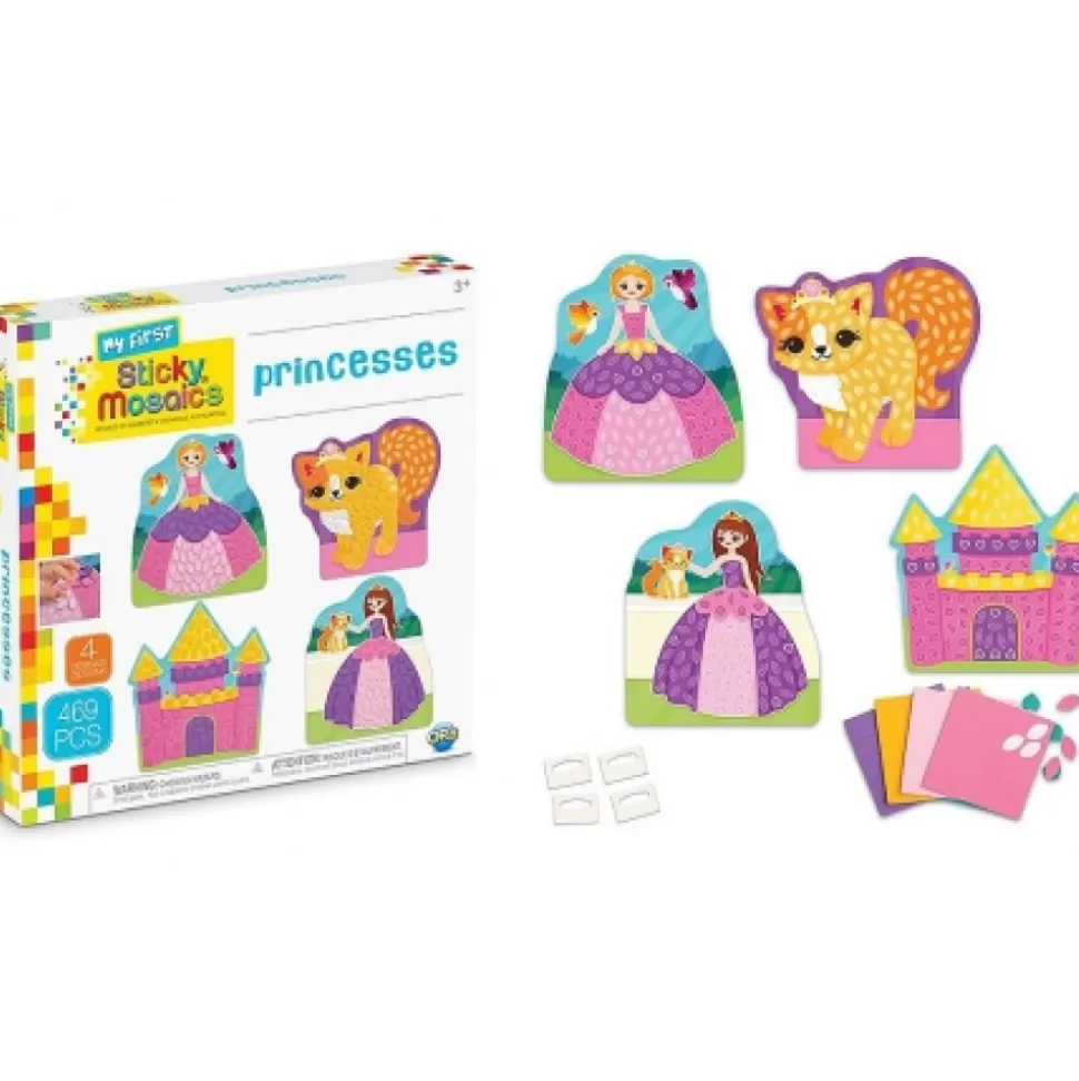 Shop Orb My First Sticky Mosaics Princesse Gommette Jouets Et Jeux Éducatifs