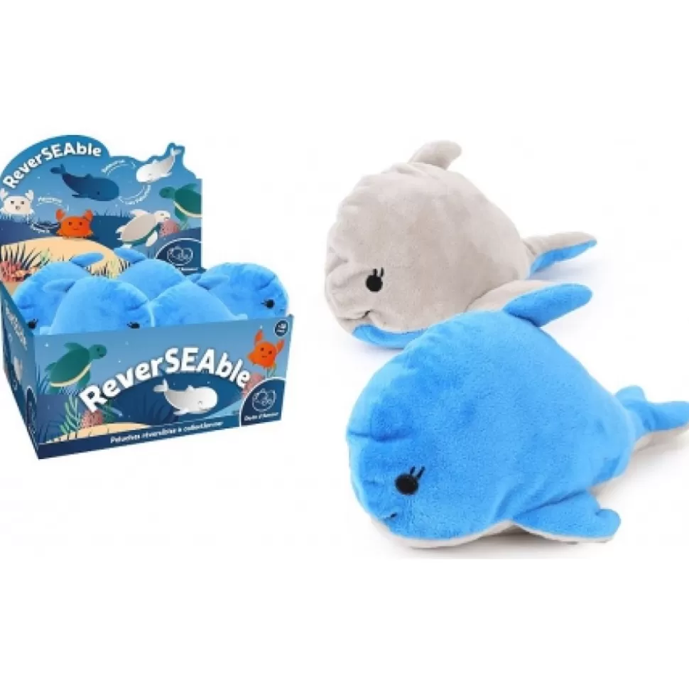 Sale Peluche Baleines Reversible 22 Cm Peluches Traditionnelles