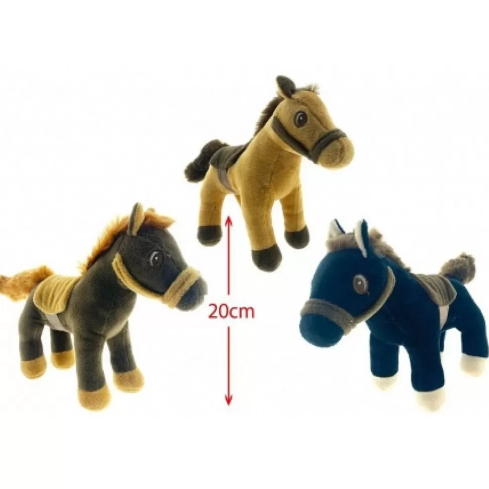 Online Peluche Cheval H 20 Cm Peluches Traditionnelles