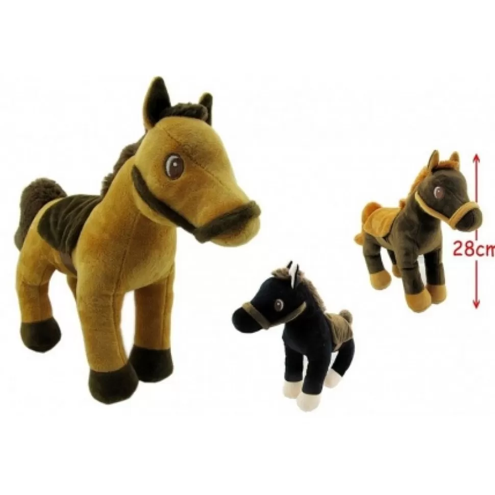 Best Sale Peluche Cheval Selle H28 Cm Peluches Traditionnelles