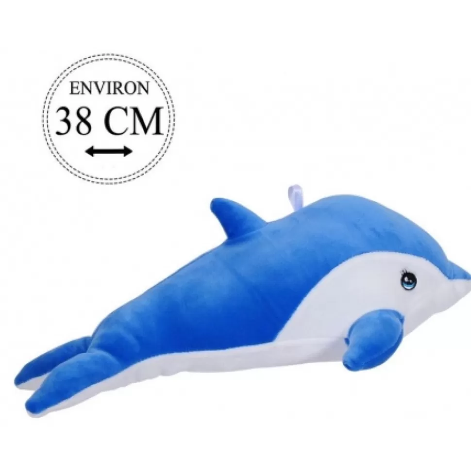 Sale Peluche Dauphin 38 Cm Peluches Traditionnelles