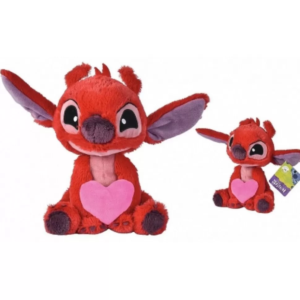 Outlet Peluche Disney Leroy Coeur 25 Cm Stitch