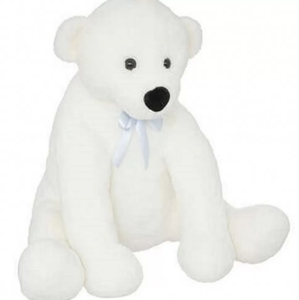 Store Peluche Geante Ours Balnc Hauteur 60 Cm Peluches Traditionnelles