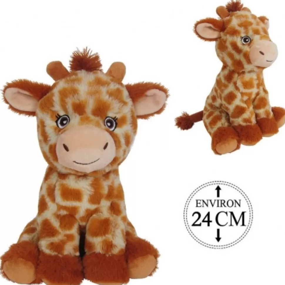 Best Peluche Girafe Assise 24 Cm Peluches Traditionnelles