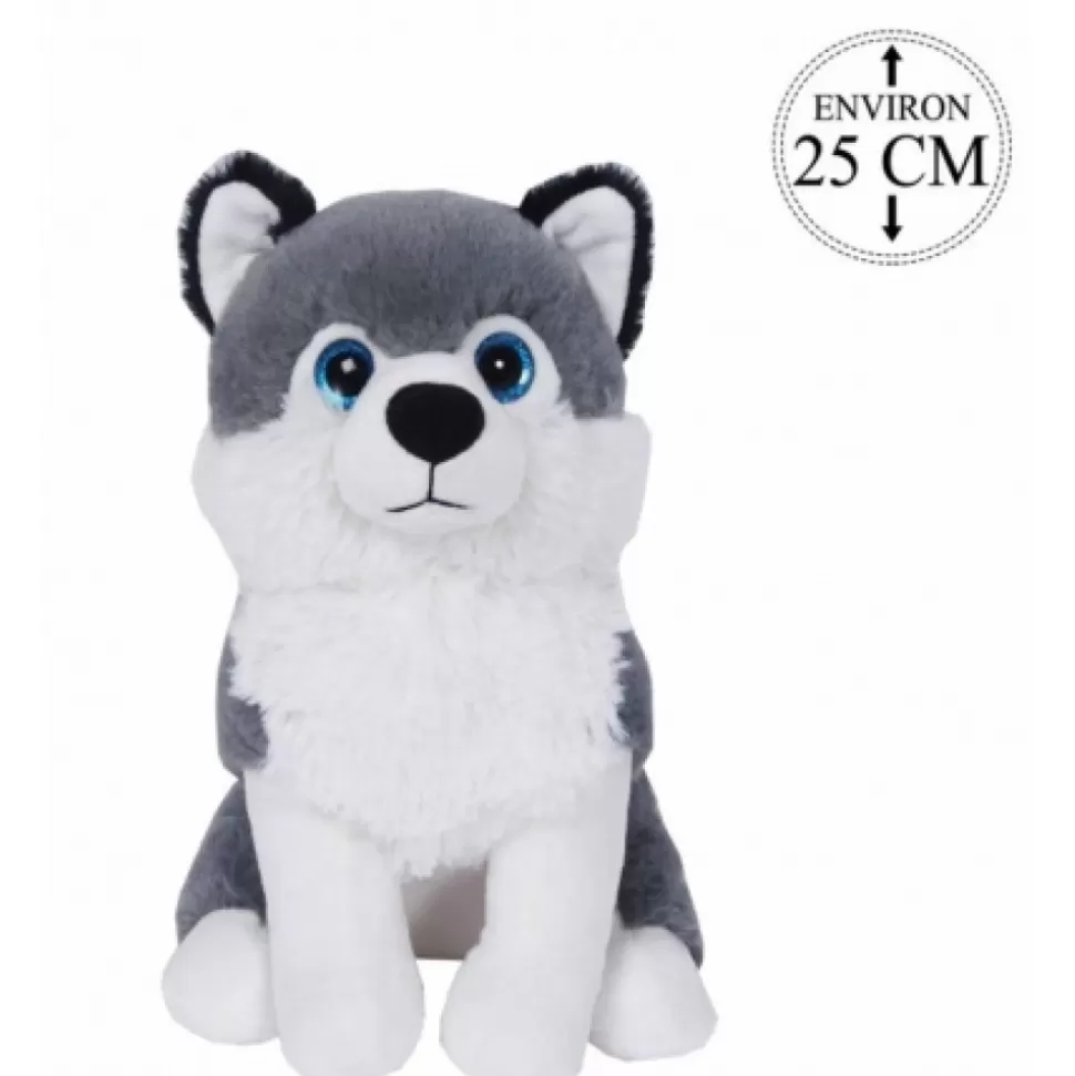 Flash Sale Peluche Husky 25 Cm Peluches Traditionnelles