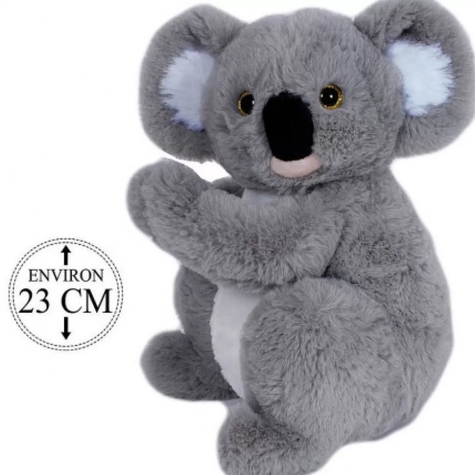 Fashion Peluche Koala Assis 23 Cm Peluches Traditionnelles