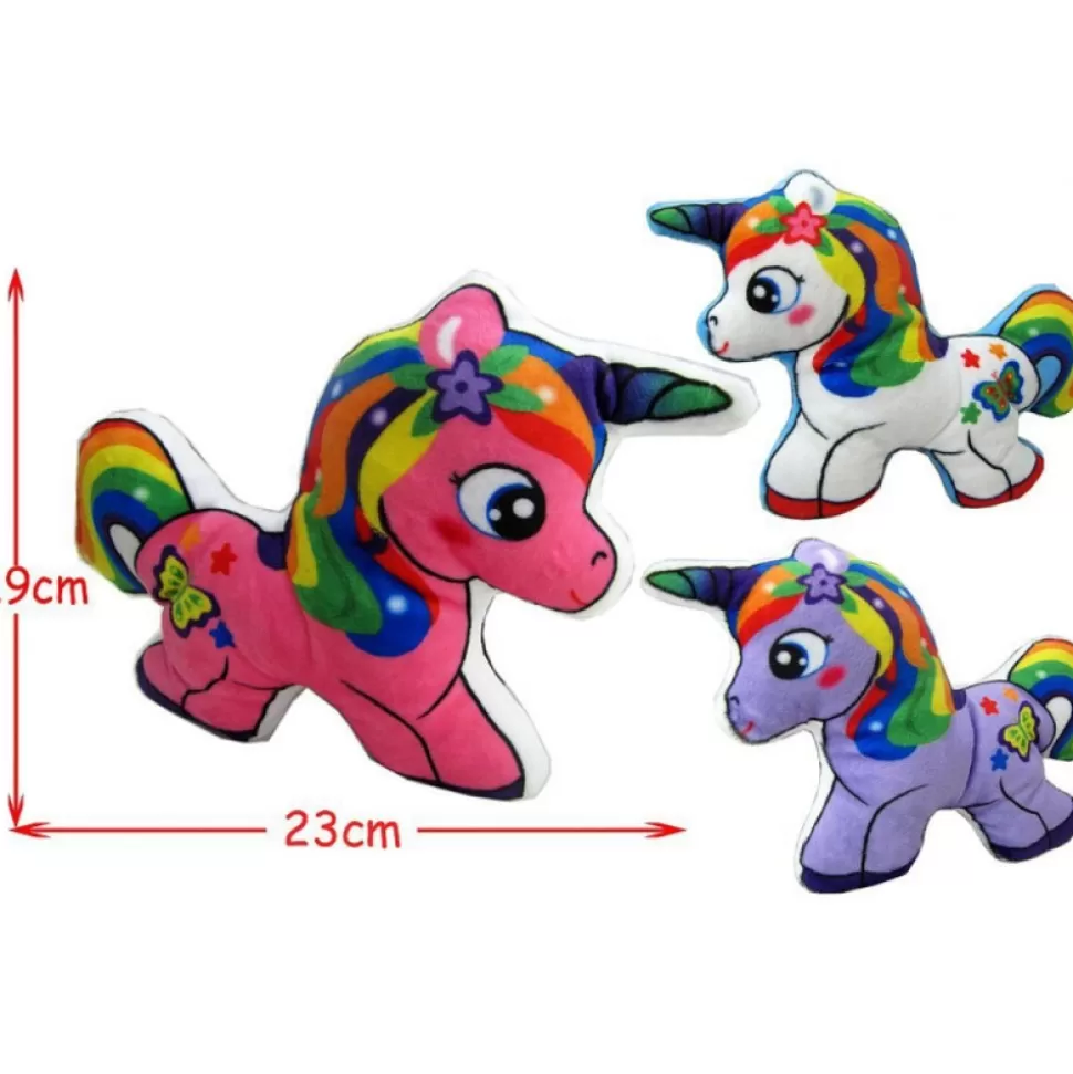 Hot Peluche Licorne 23*29 Cm Peluches Traditionnelles