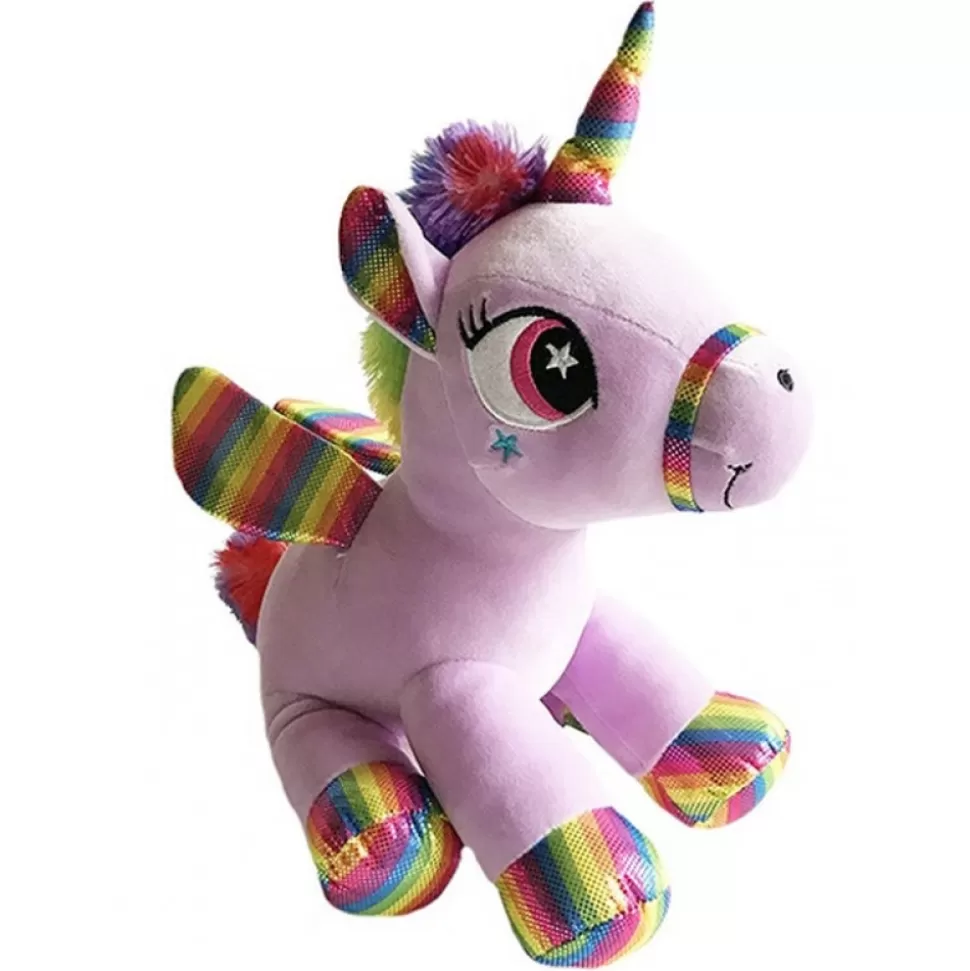 Discount Peluche Licorne Assise 21 Cm Peluches Traditionnelles