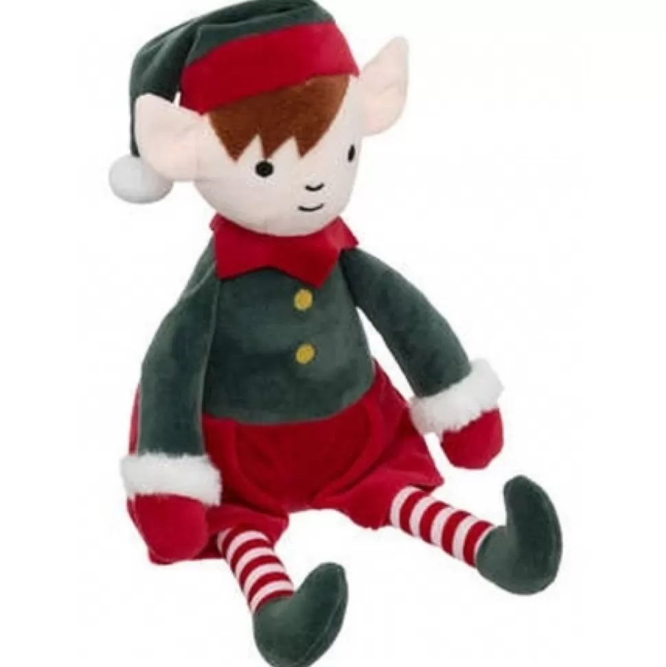 Sale Peluche Lutin 35 Cm Accessoires Et Décorations De Noël