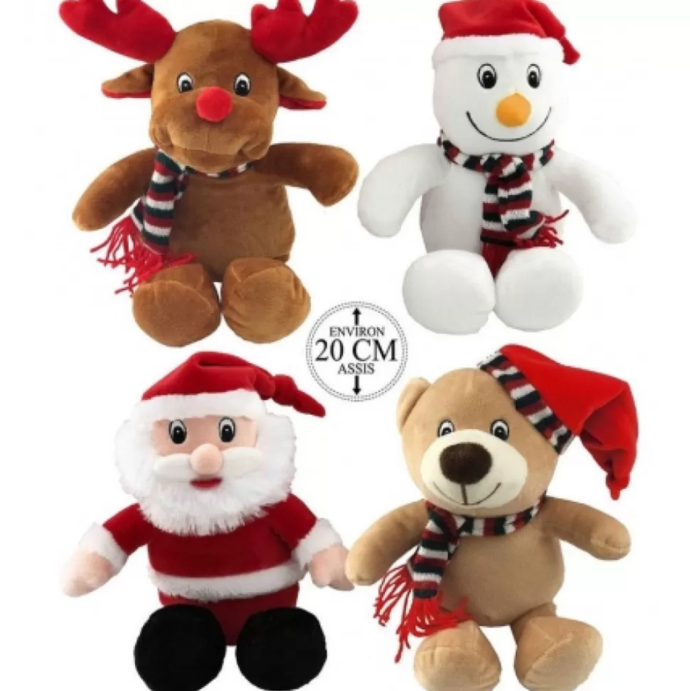 Fashion Peluche Noël 20 Cm Accessoires Et Décorations De Noël