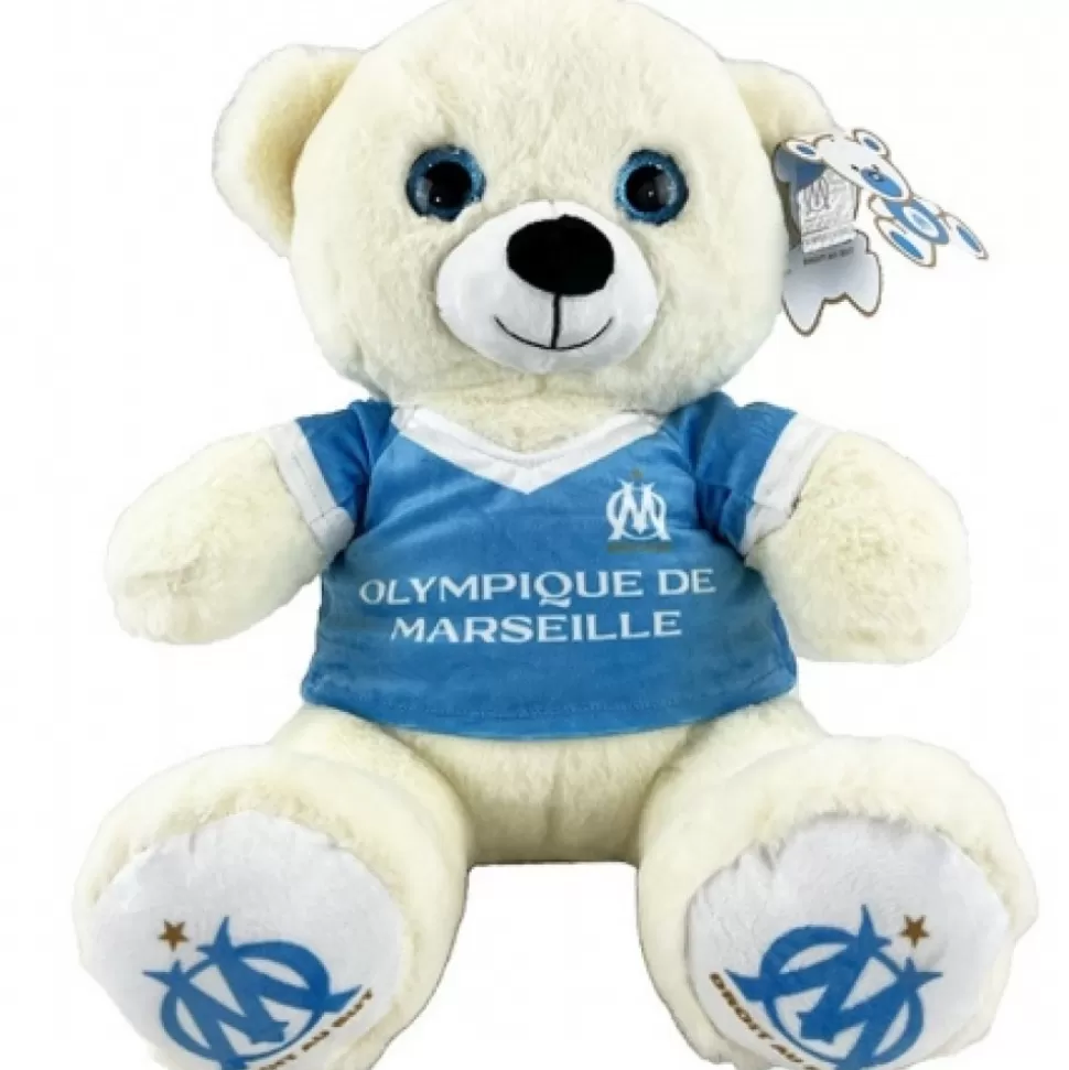 Store Peluche Om Ours 35 Cm Olympique De Marseille Peluches Licences