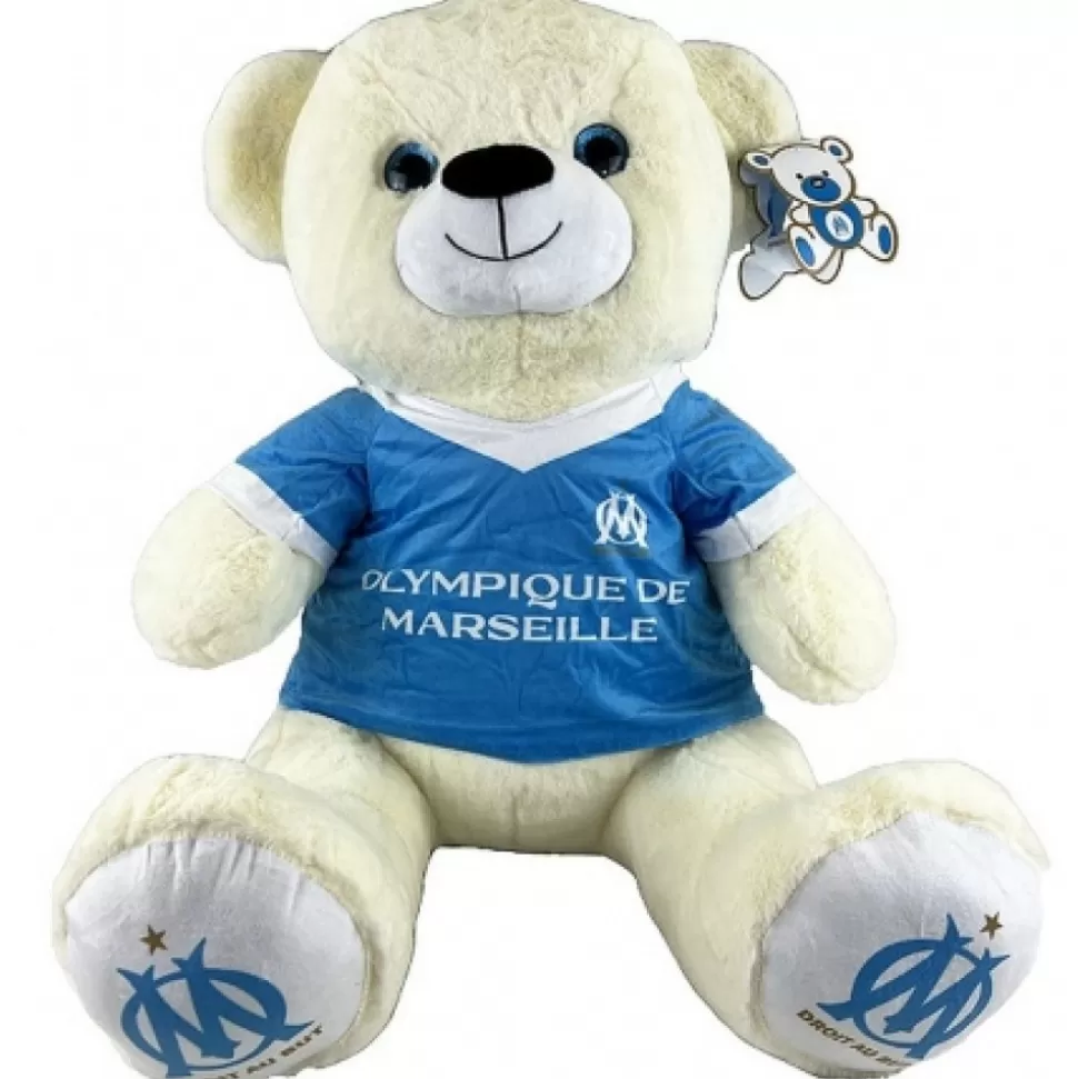 Fashion Peluche Ours Om 60 Cm Olympique De Marseille Peluches Licences