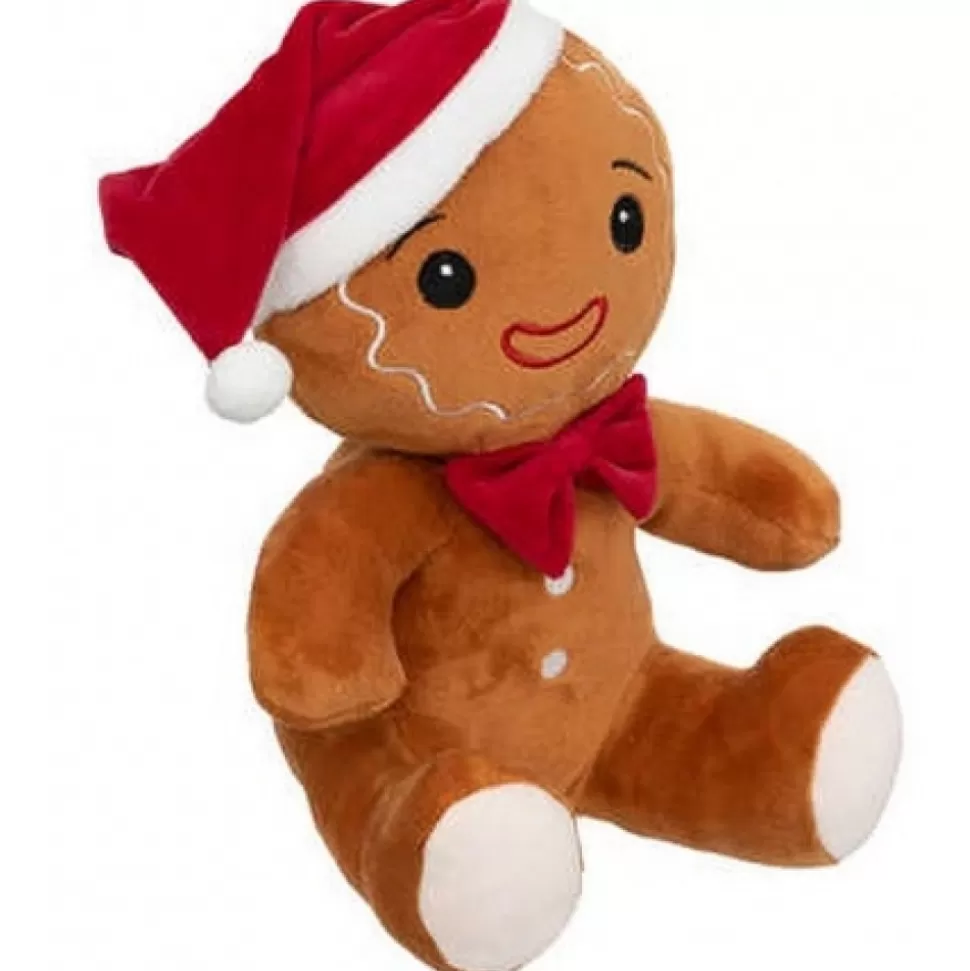 Cheap Peluche Pain Epice Bonnet 25 Cm Accessoires Et Décorations De Noël