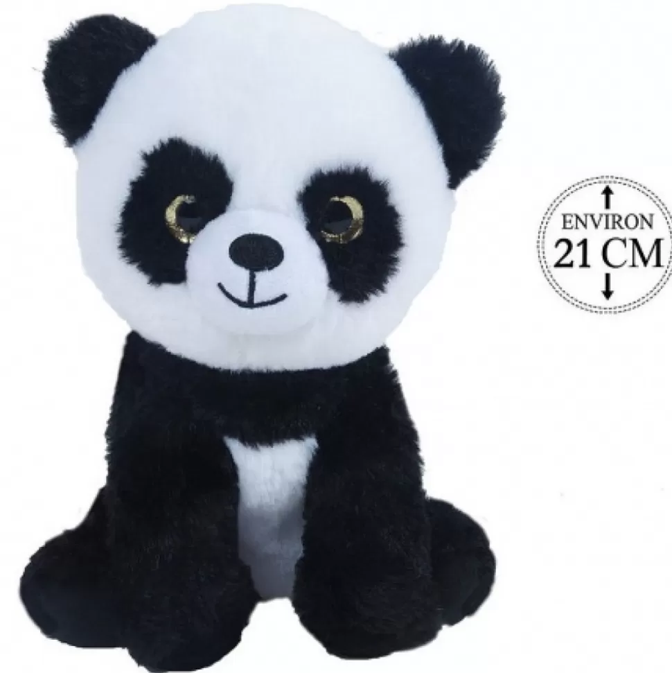 Best Peluche Panda Assis 21 Cm Peluches Traditionnelles