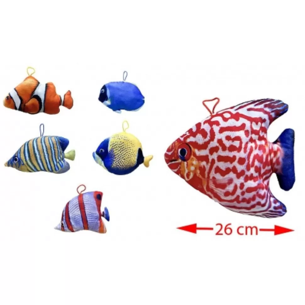 Best Sale Peluche Poisson Tropical 26 Cm Peluches Traditionnelles