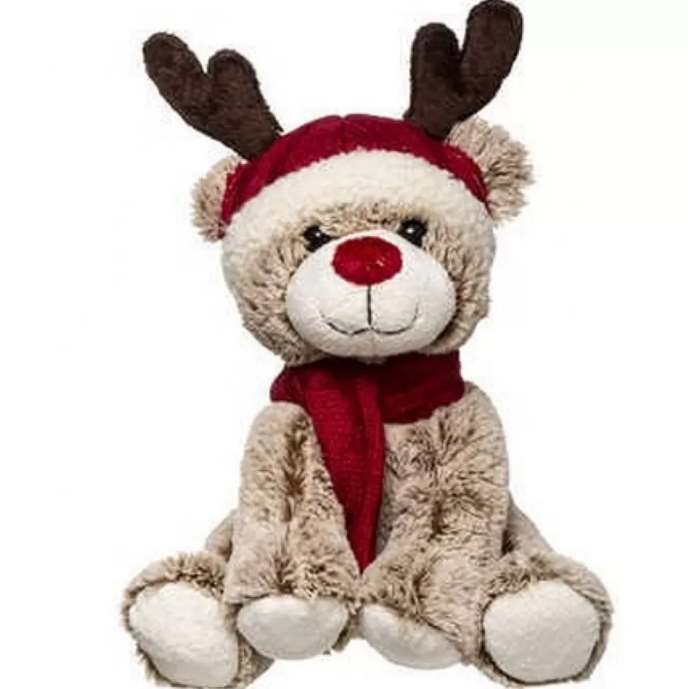 Flash Sale Peluche Renne De Noël 35 Cm Accessoires Et Décorations De Noël