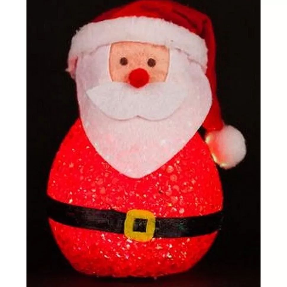 Best Sale Pere Noël Lumineux 12 Cm Accessoires Et Décorations De Noël