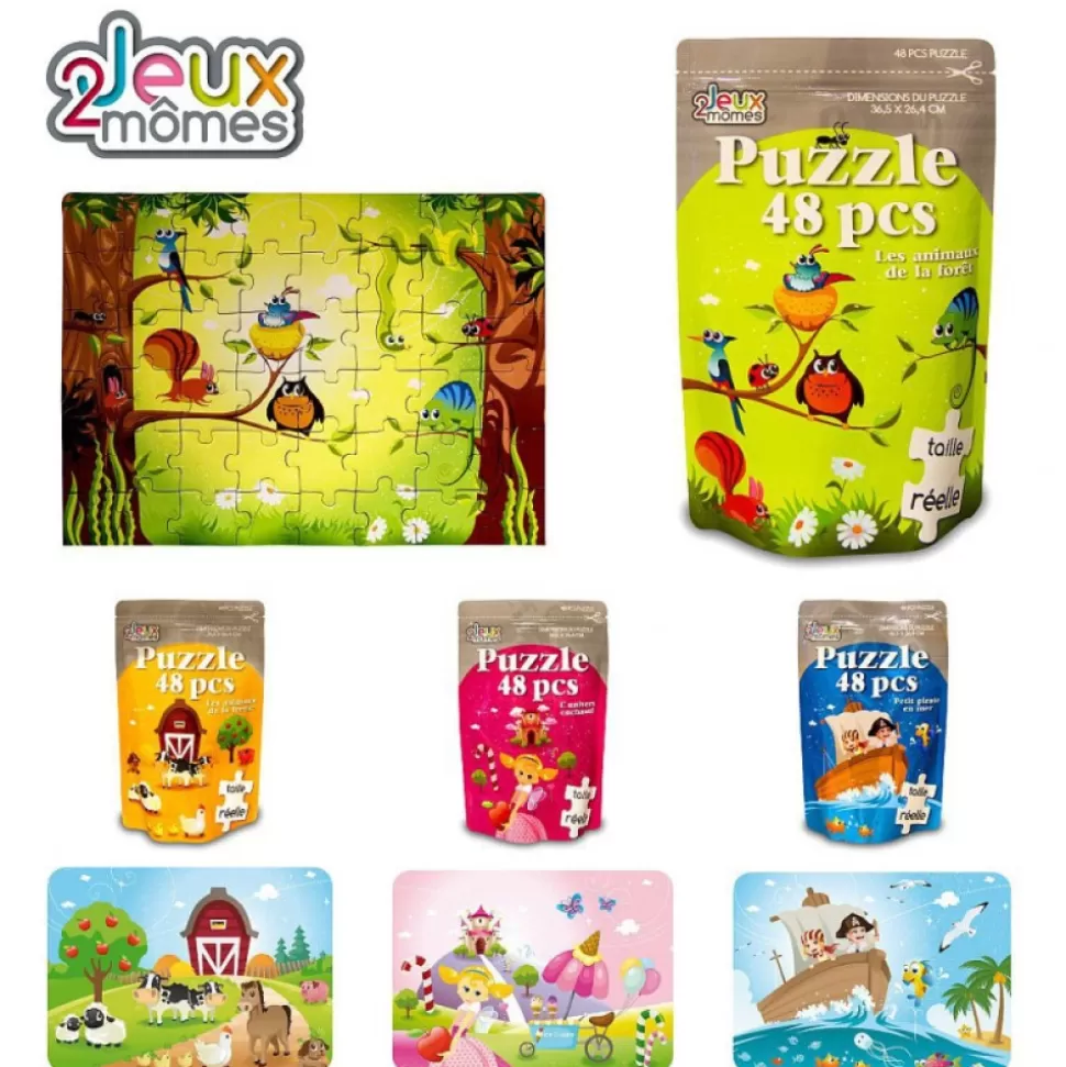 Store Puzzle Enfant - 48 Pieces Jouets Et Jeux Éducatifs