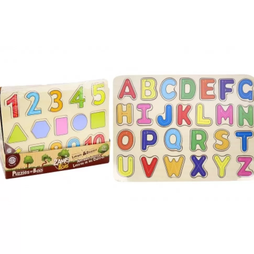 Cheap Puzzles Bois Alphabet Ou Chiffres Jouets Et Jeux En Bois