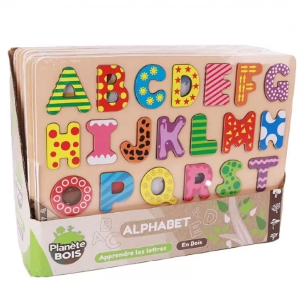 Flash Sale Puzzles En Bois Alphabet Jouets Et Jeux En Bois