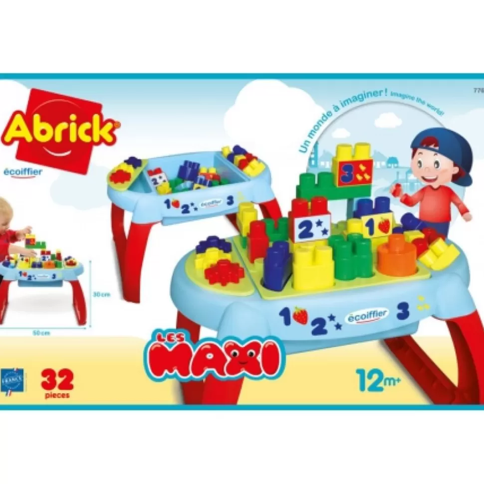 Sale Table D Eveil Maxi Abrick Ecoiffier Jouets Et Jeux Éducatifs