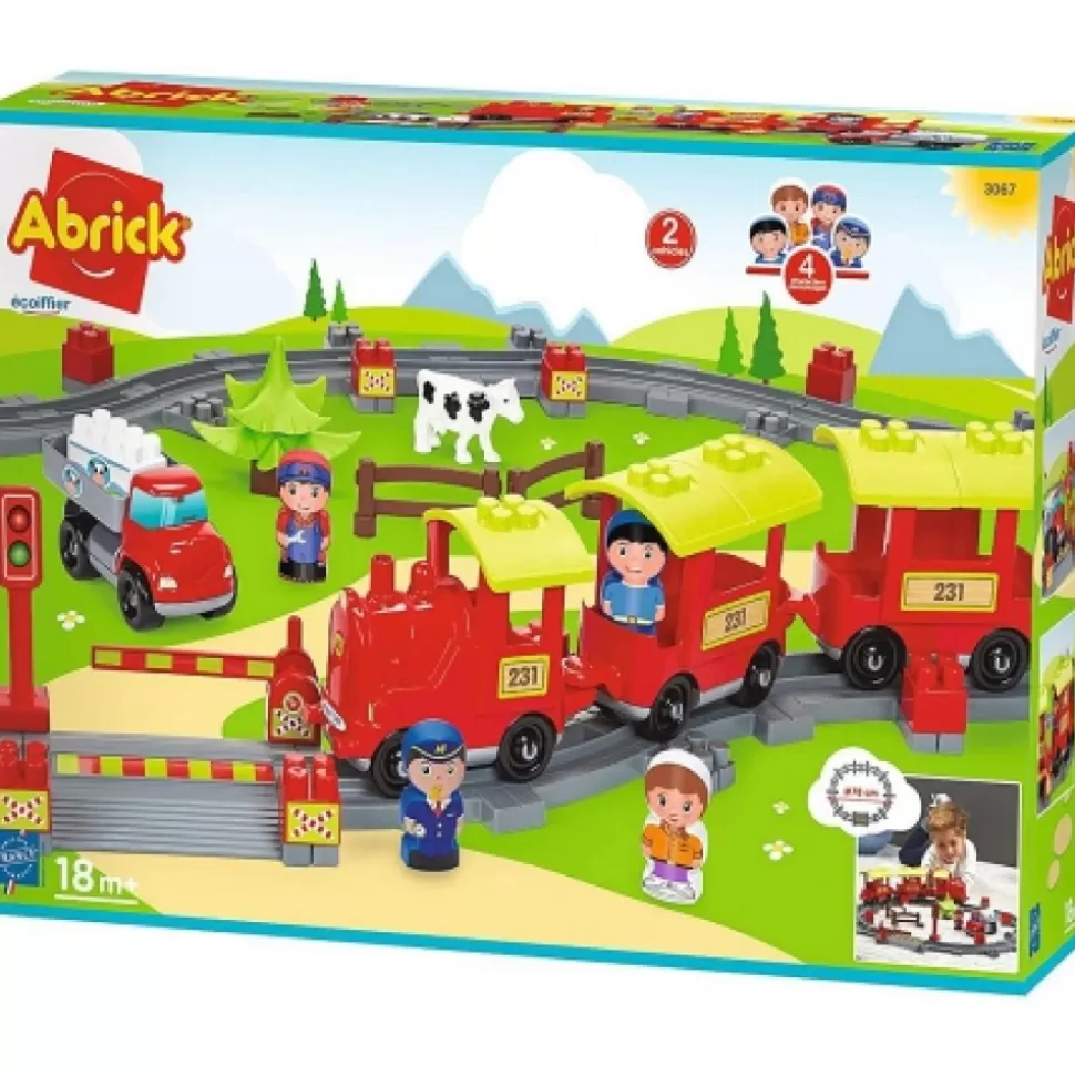 Hot Train De Campagne Abrick Ecoiffier Jouets Et Jeux En Bois