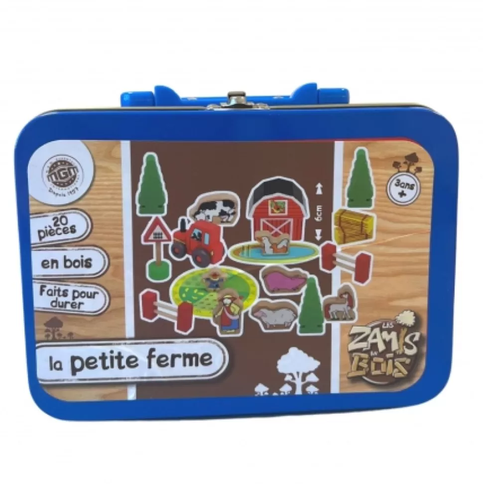 Online Valisette Metal La Ferme Jouets Et Jeux En Bois